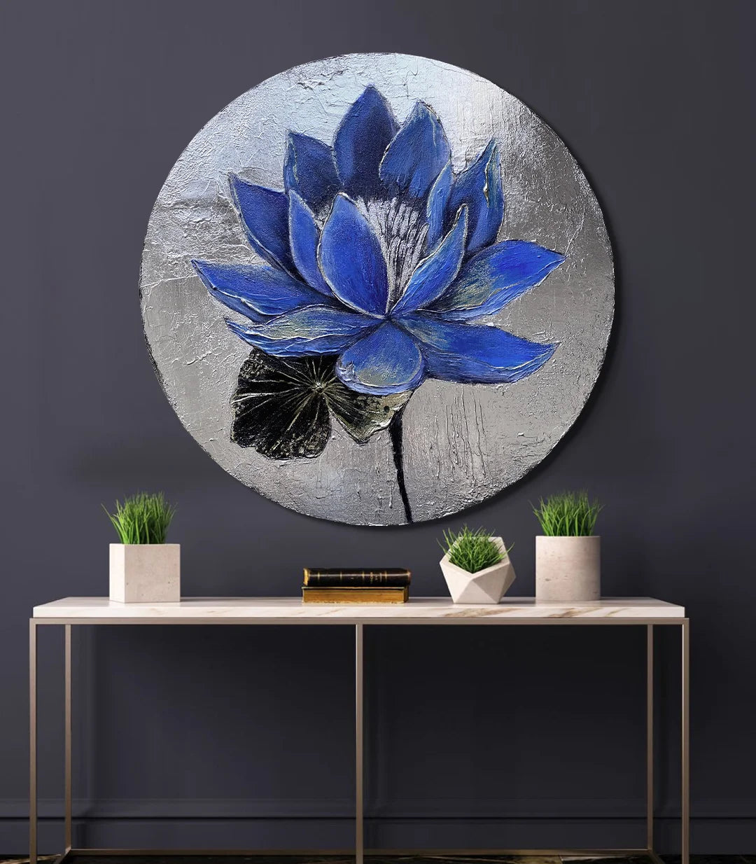 Nymphéa - signé par l'artiste Tatiana LPV.